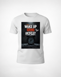 No Snoozing T-Shirt & Snapback Hat Set