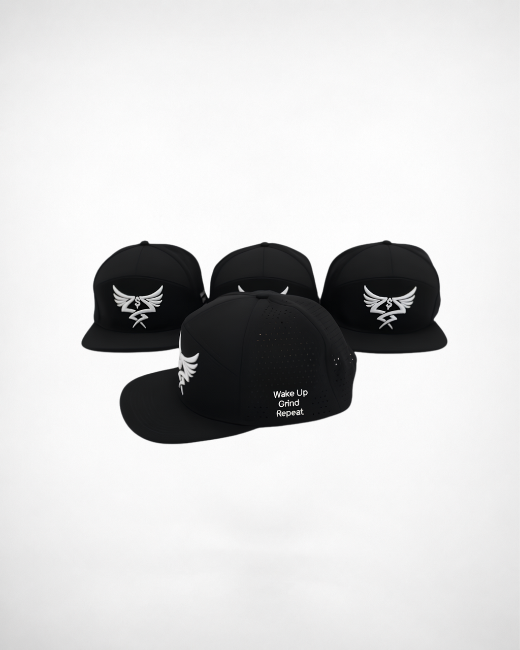 No Snoozing T-Shirt & Snapback Hat Set