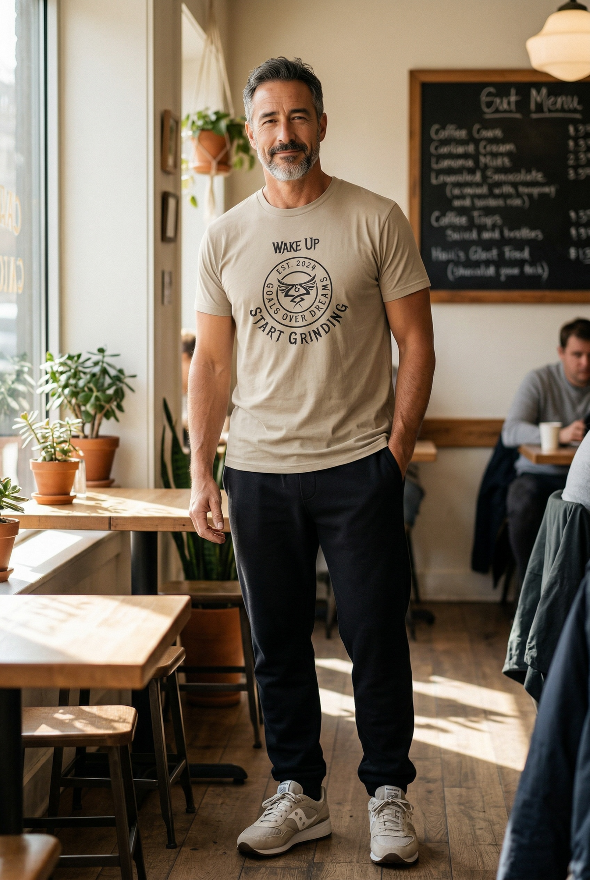 Model wearing a size Large